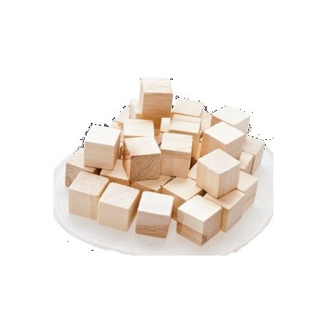 קוביות עץ טבעי 49 יחידות קוביות עץ טבעי 49 יחידות