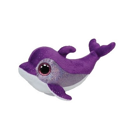 בובת TY פליפס הדולפין הסגול