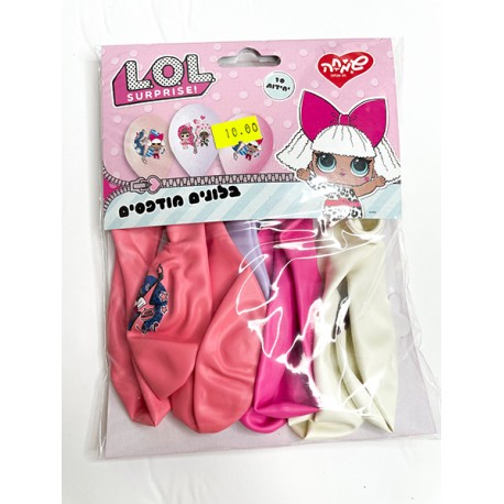 בלונים מודפסים לול